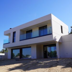 Arquitectura residencial moderna en calle Batres