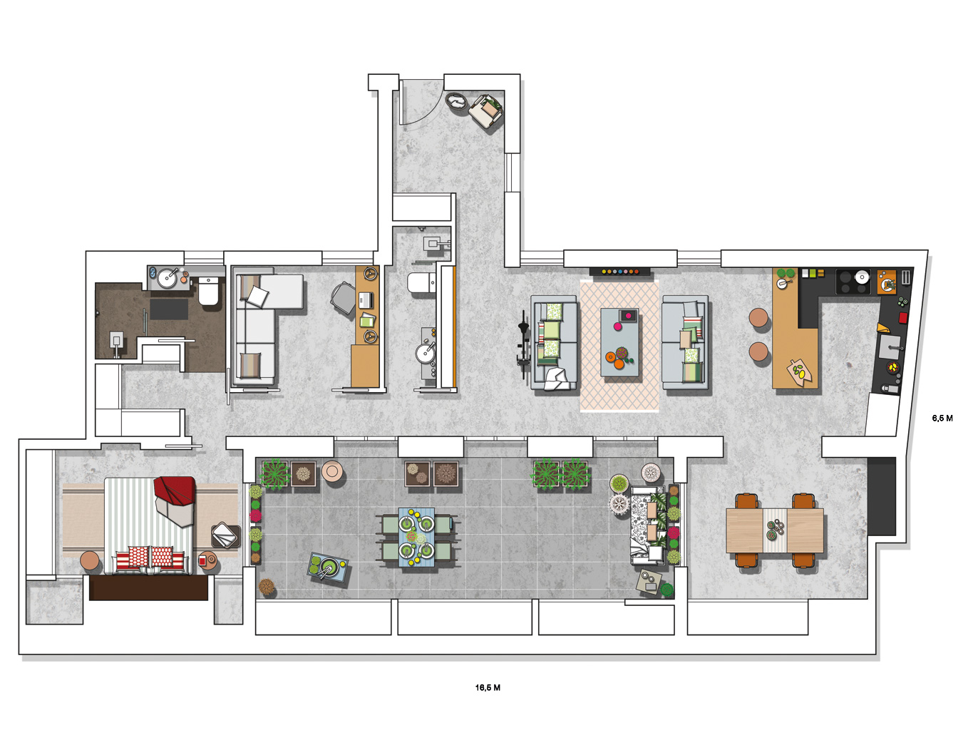Reforma de vivienda en el centro de Madrid