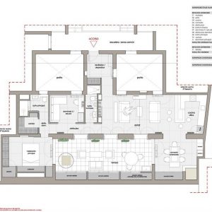 Reforma de vivienda en el centro de Madrid